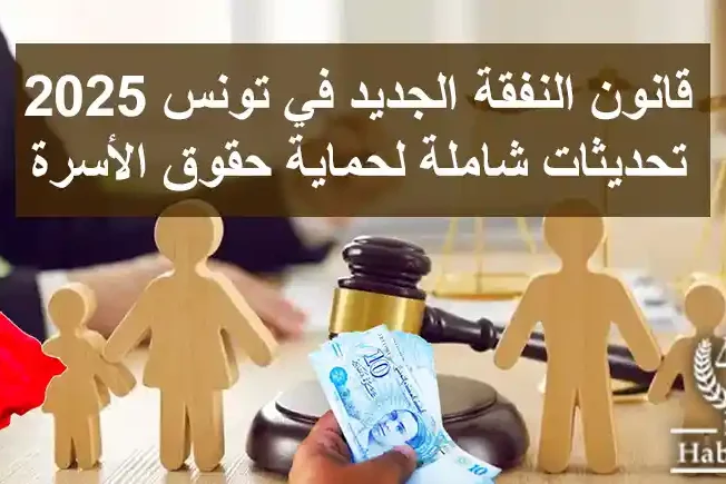 قانون النفقة الجديد في تونس 2025: تحديثات شاملة لحماية حقوق الأسرة